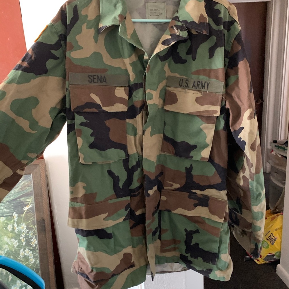 Authentic army shirt. Uniform